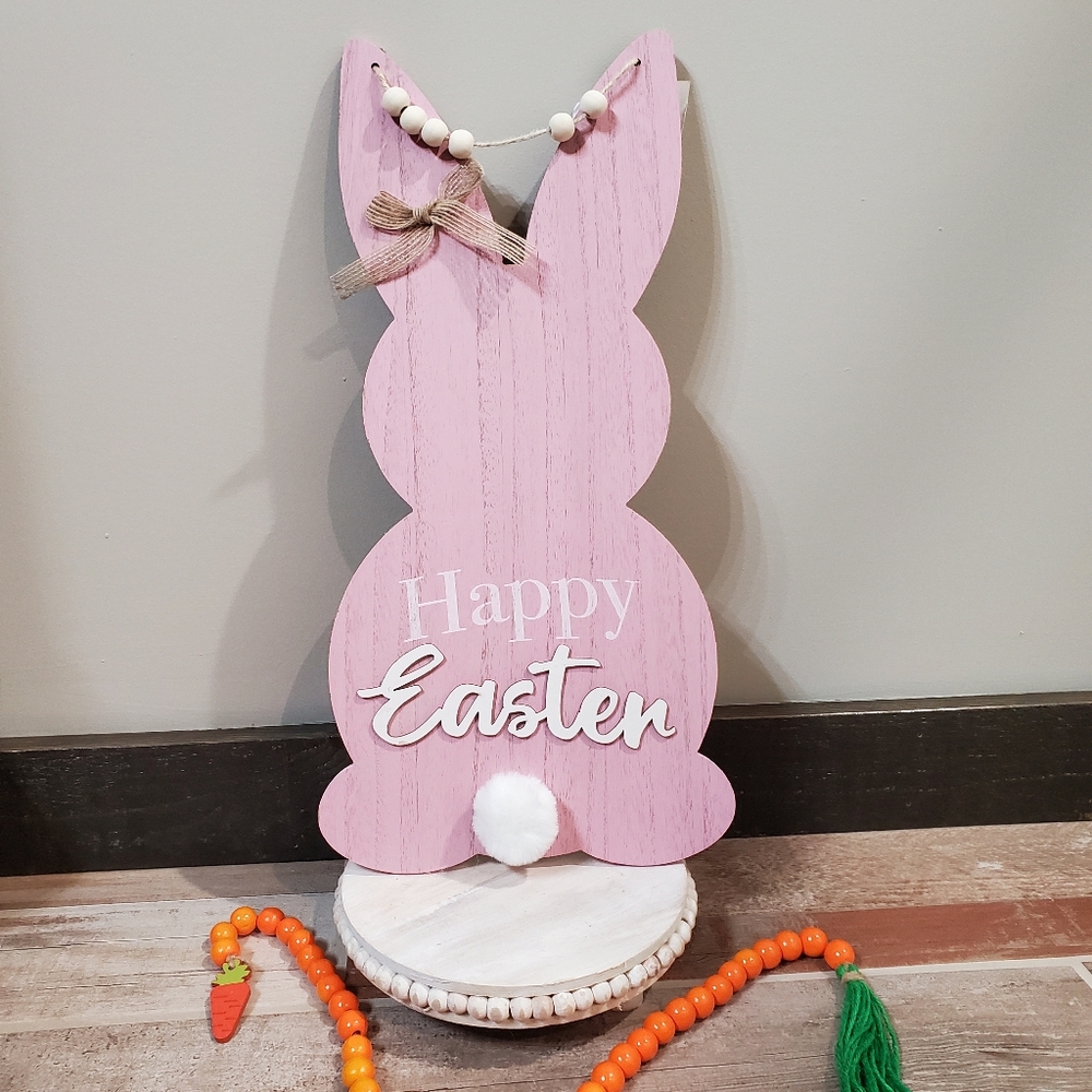 Easter Bunny Decor-NWT
